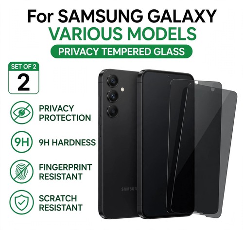 Privacy screen protector - 2x,